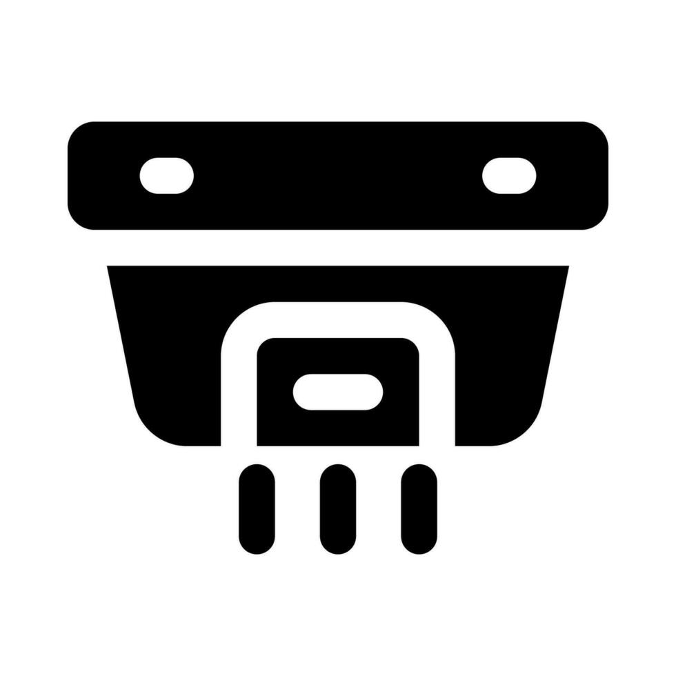 smoke detector icon for your website, mobile, presentation, and logo design. vector