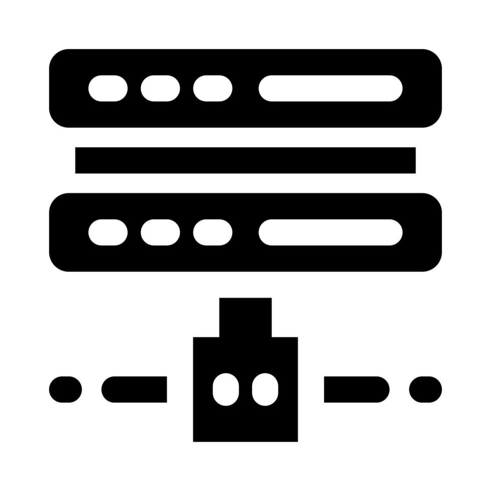 server icon for your website, mobile, presentation, and logo design. vector