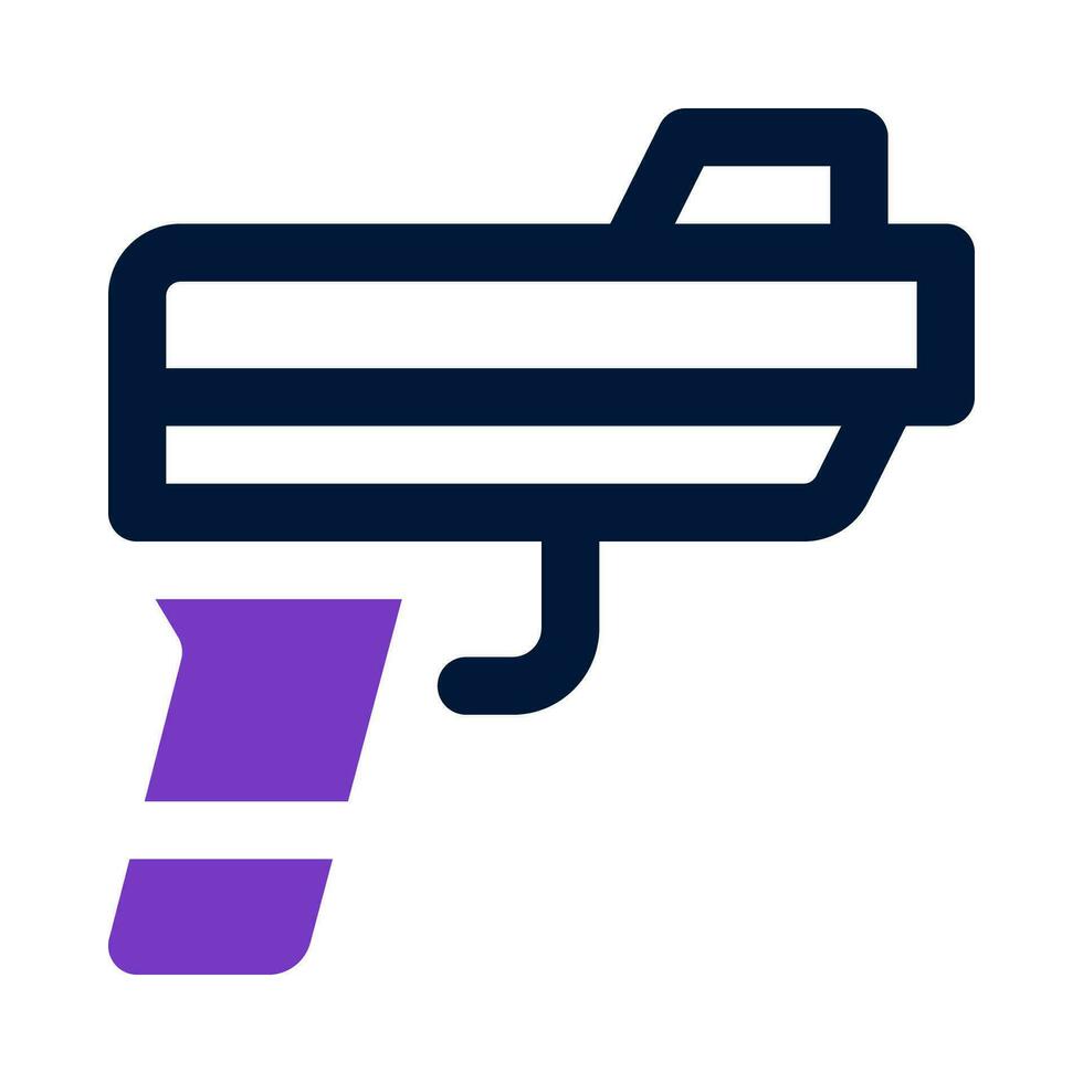 gun icon for your website, mobile, presentation, and logo design. vector