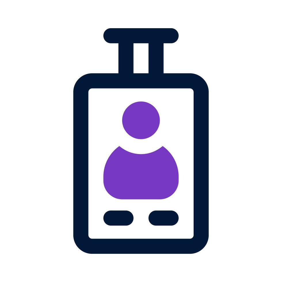 id card icon for your website, mobile, presentation, and logo design. vector