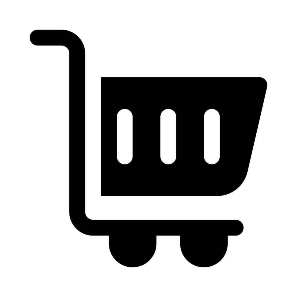 trolley icon for your website, mobile, presentation, and logo design. vector