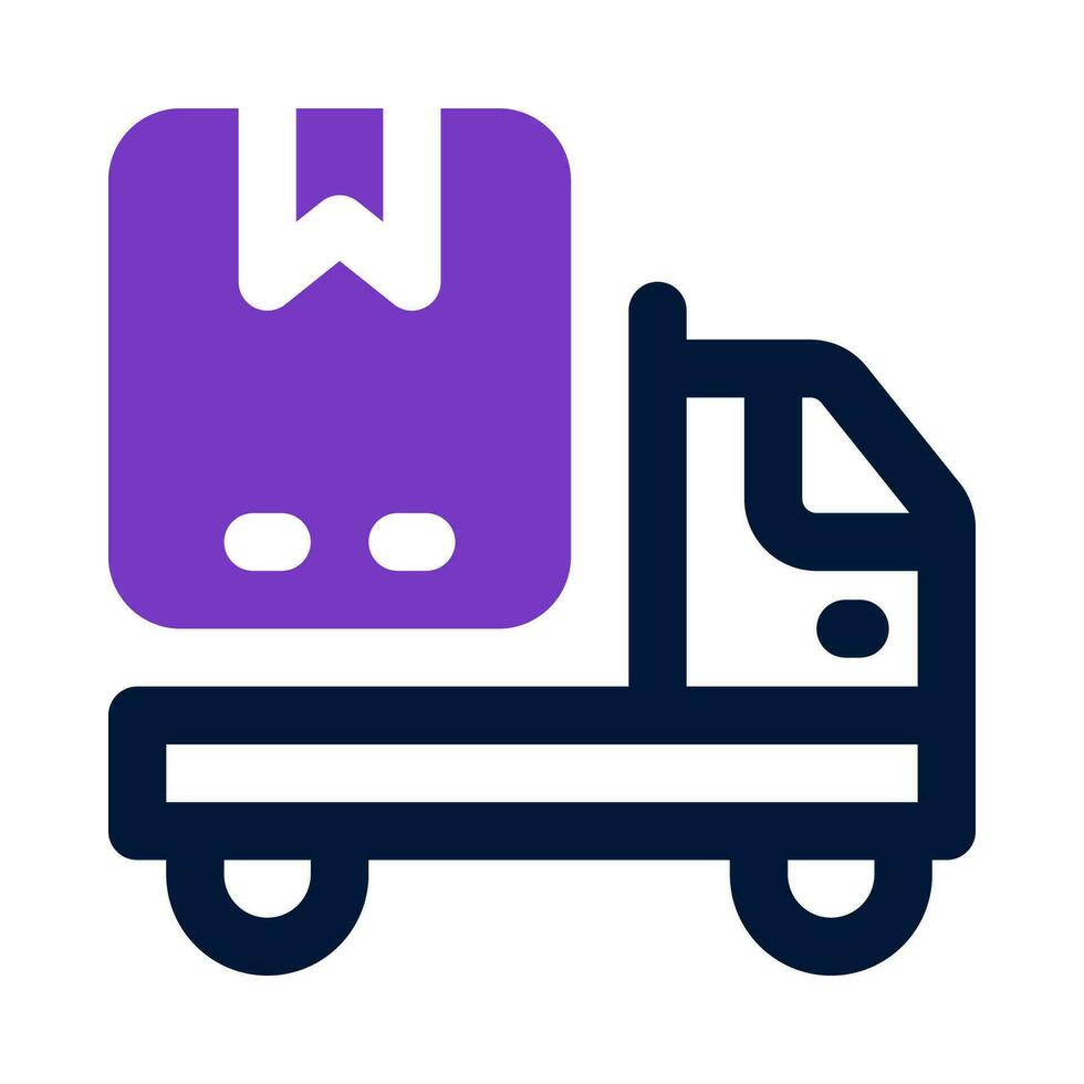 delivery truck icon for your website, mobile, presentation, and logo design. vector