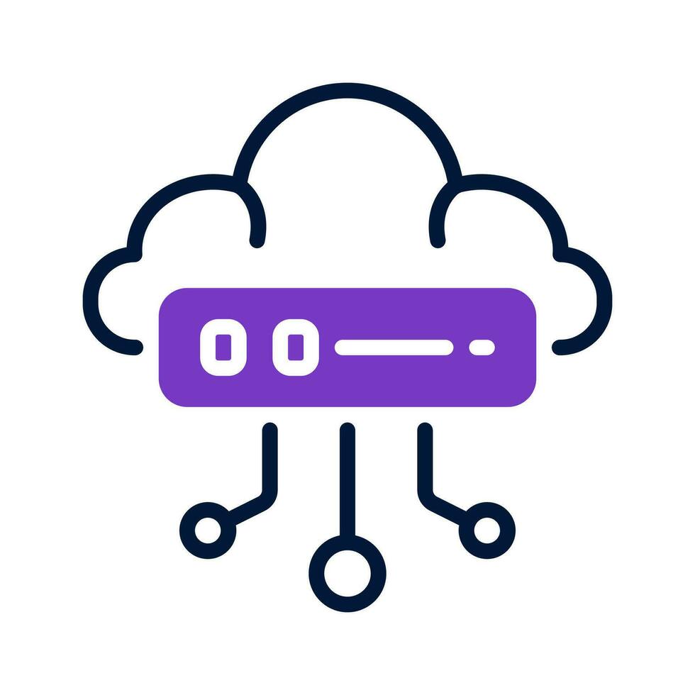 cloud computing icon for your website, mobile, presentation, and logo design. vector