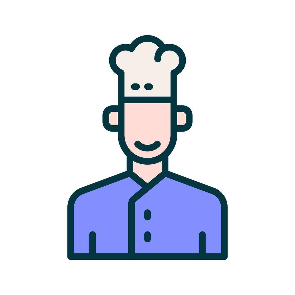 chef icon for your website, mobile, presentation, and logo design. vector