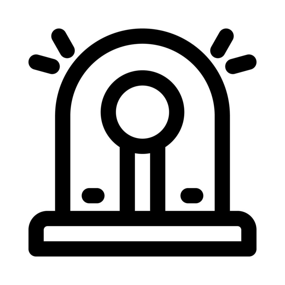 siren icon for your website, mobile, presentation, and logo design. vector