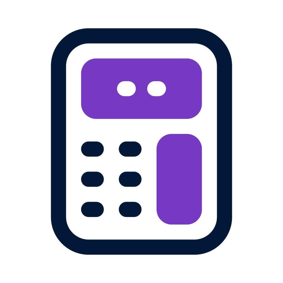 calculator icon for your website, mobile, presentation, and logo design. vector