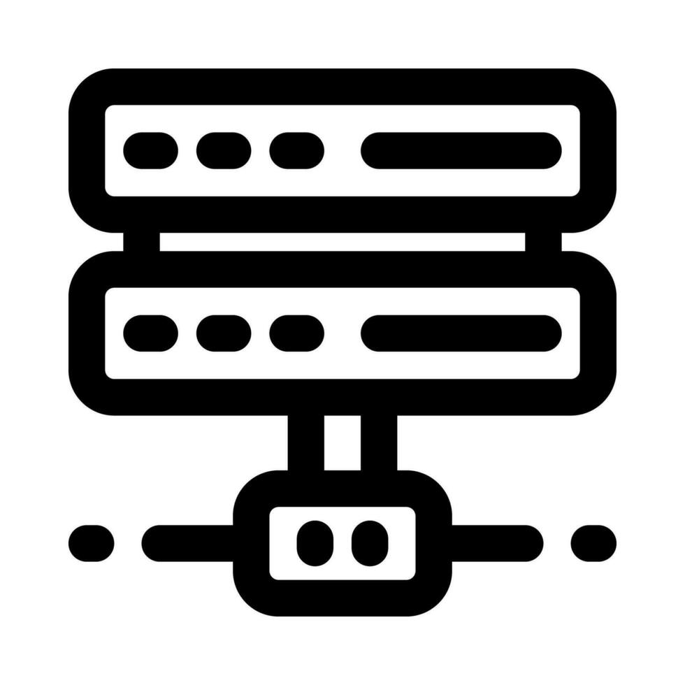 server icon for your website, mobile, presentation, and logo design. vector