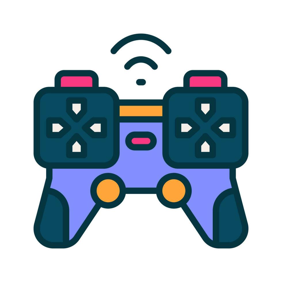 PLAY ONLINE Web Button (video games gamepad joypad control pad) Stock  Vector