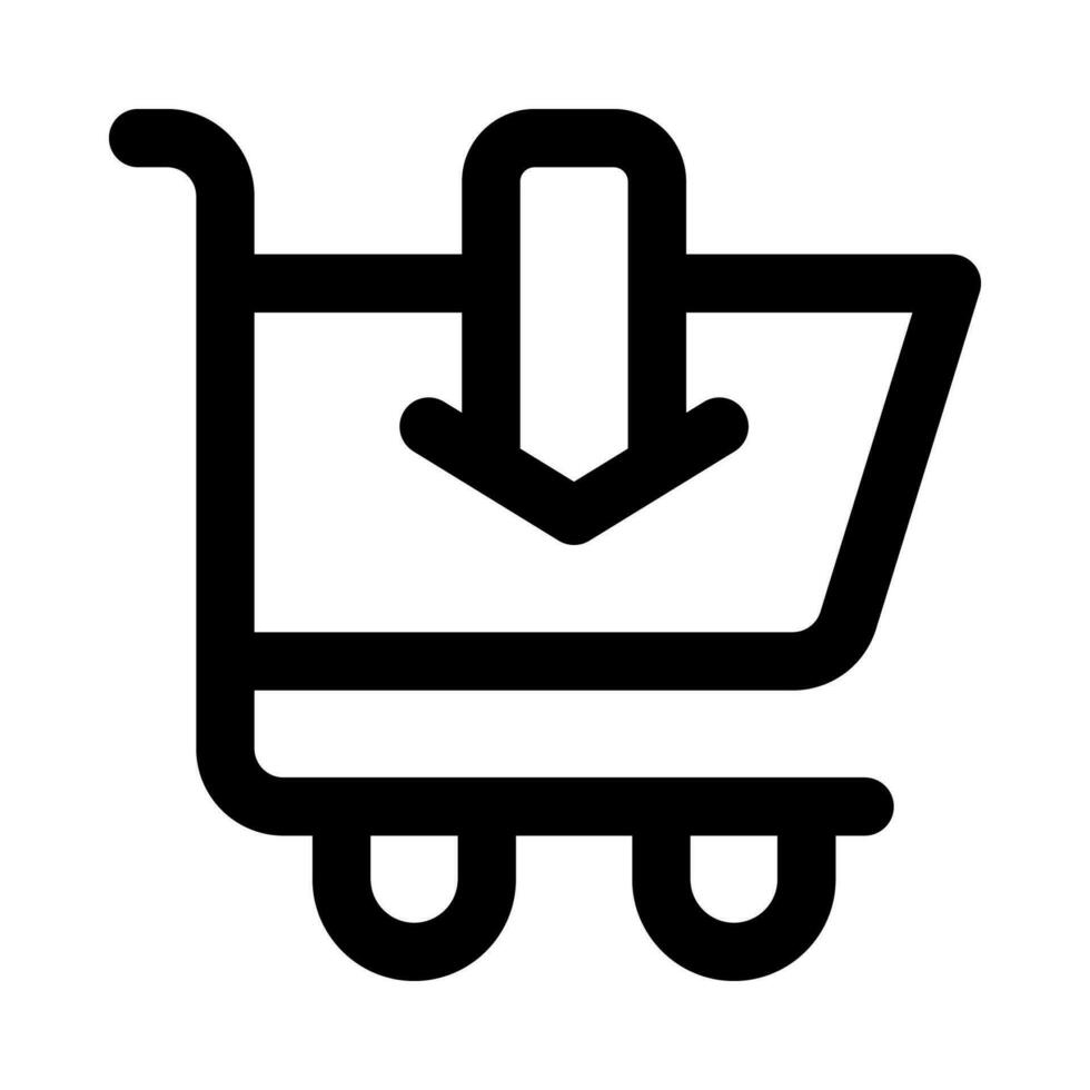 add to cart icon for your website, mobile, presentation, and logo design. vector