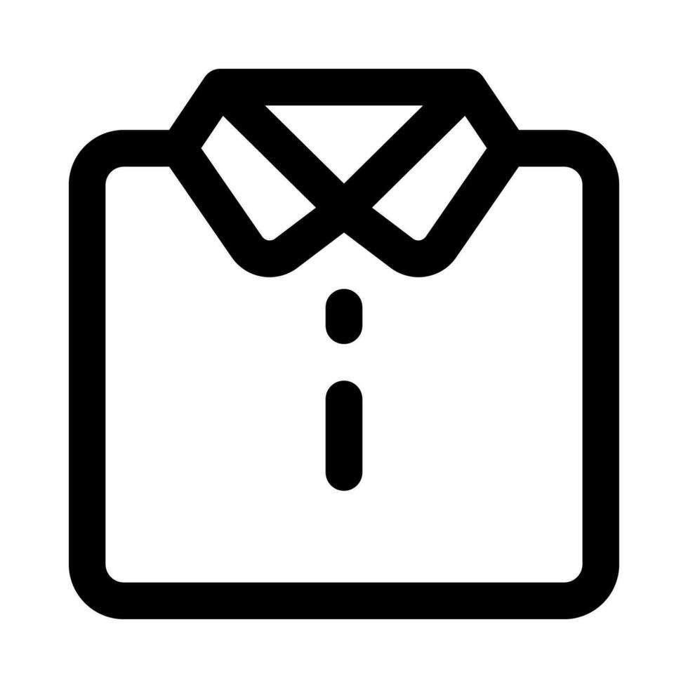 shirt icon for your website, mobile, presentation, and logo design. vector