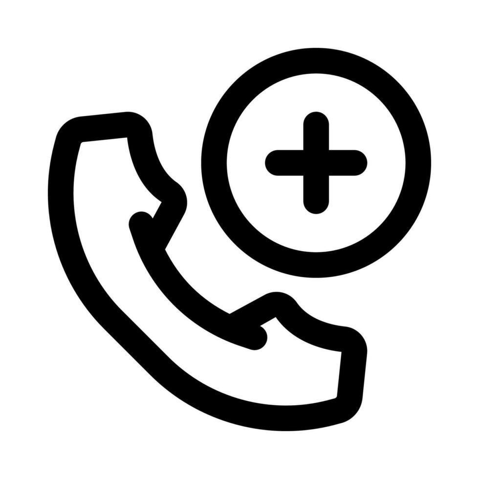 emergency call icon for your website, mobile, presentation, and logo design. vector
