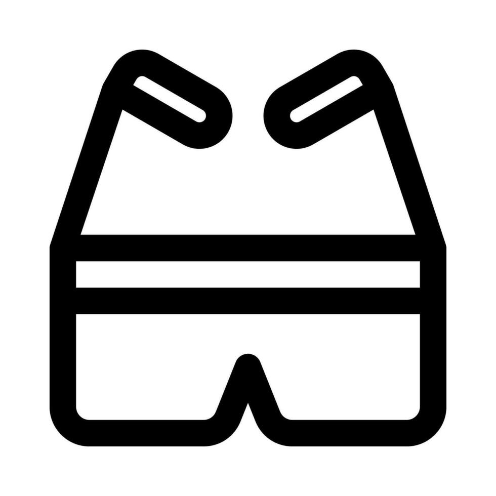 glasses icon for your website, mobile, presentation, and logo design. vector