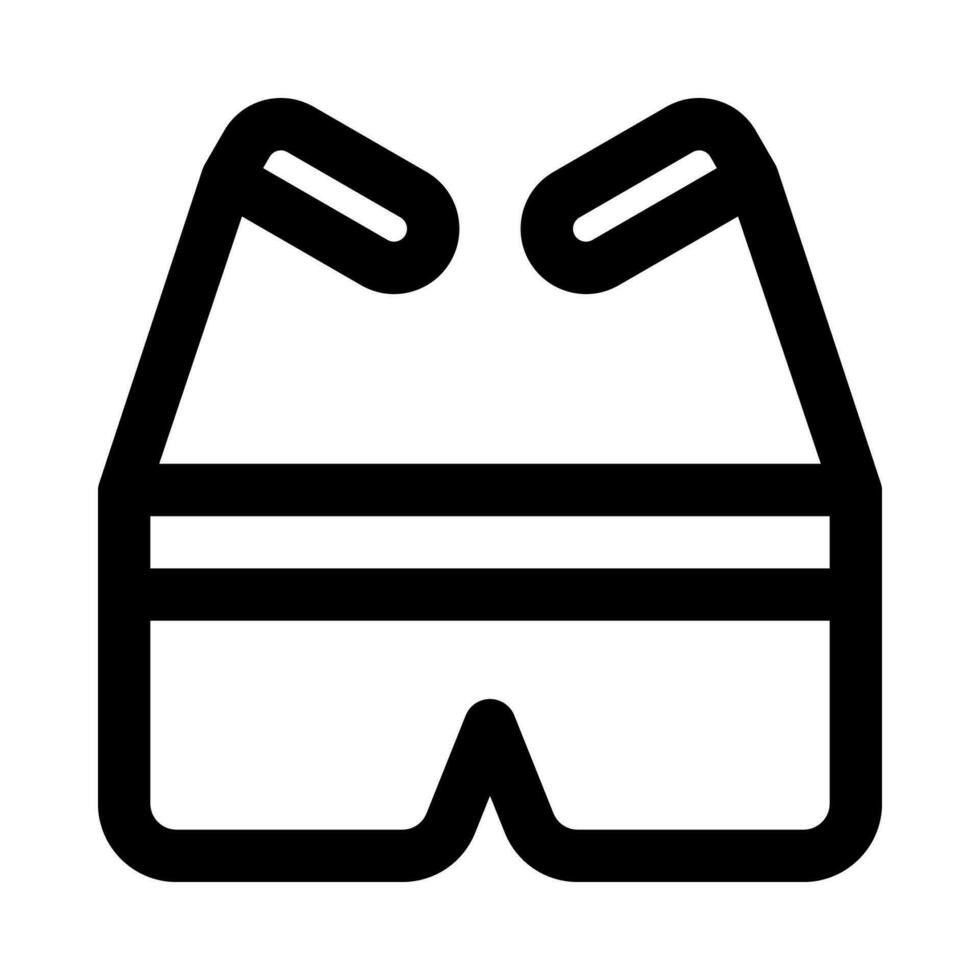 glasses icon for your website, mobile, presentation, and logo design. vector