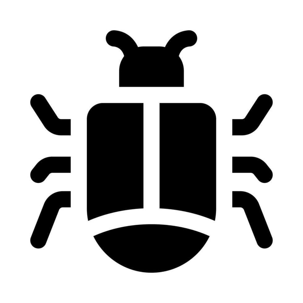 bug icon for your website, mobile, presentation, and logo design. vector