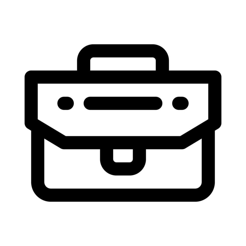 briefcase icon for your website, mobile, presentation, and logo design. vector