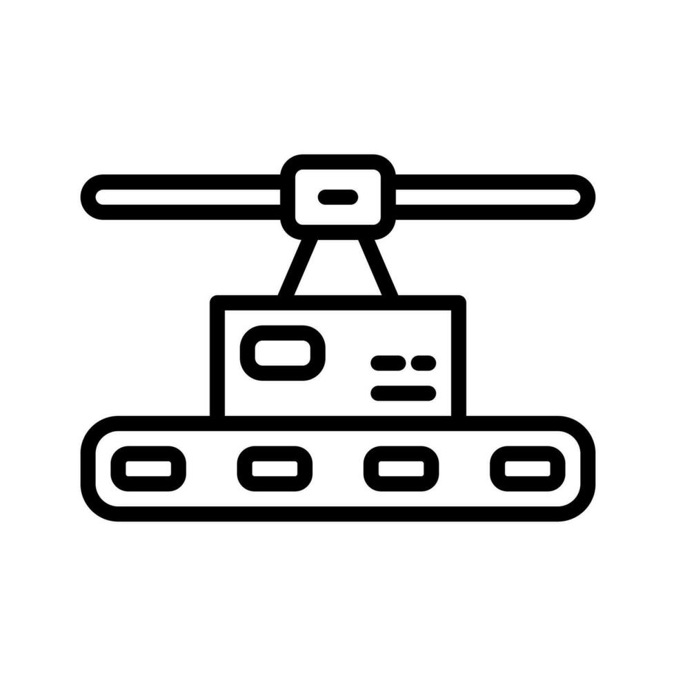 conveyor belt icon for your website, mobile, presentation, and logo design. vector