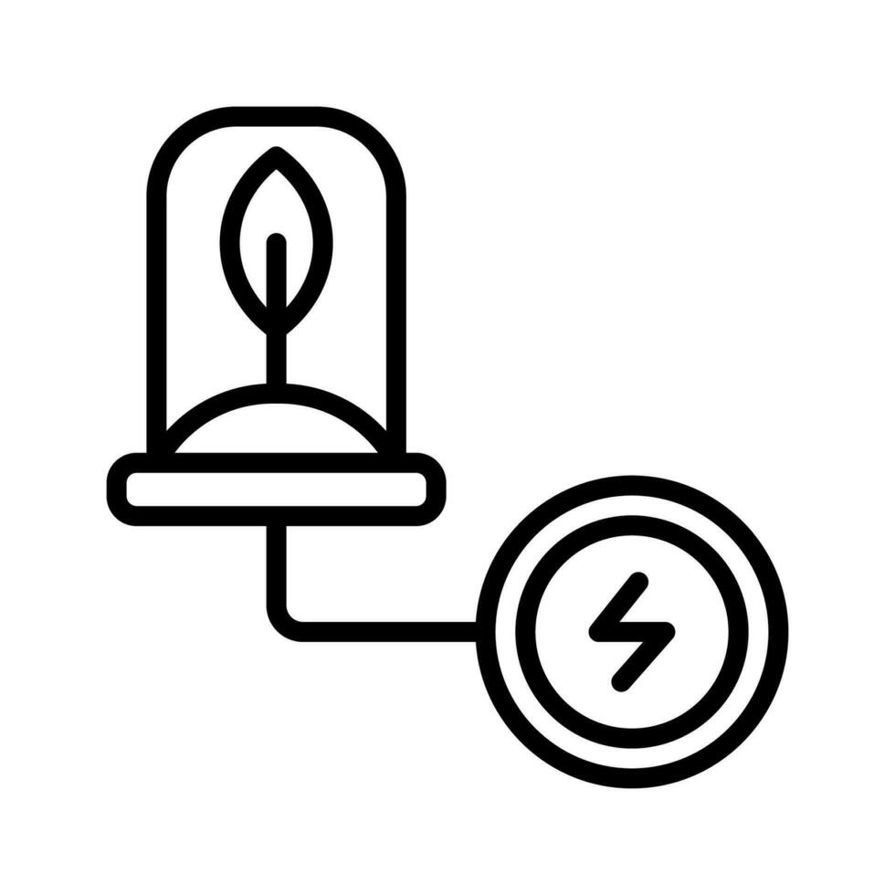 eco energy icon for your website, mobile, presentation, and logo design. vector