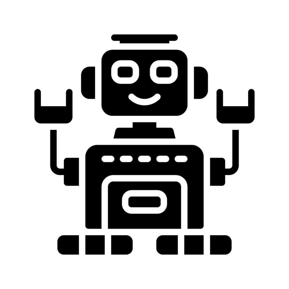 robot icon for your website, mobile, presentation, and logo design. vector