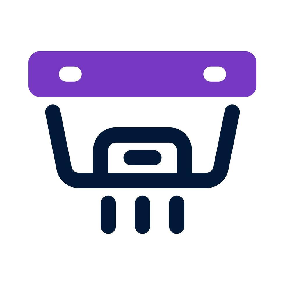 smoke detector icon for your website, mobile, presentation, and logo design. vector