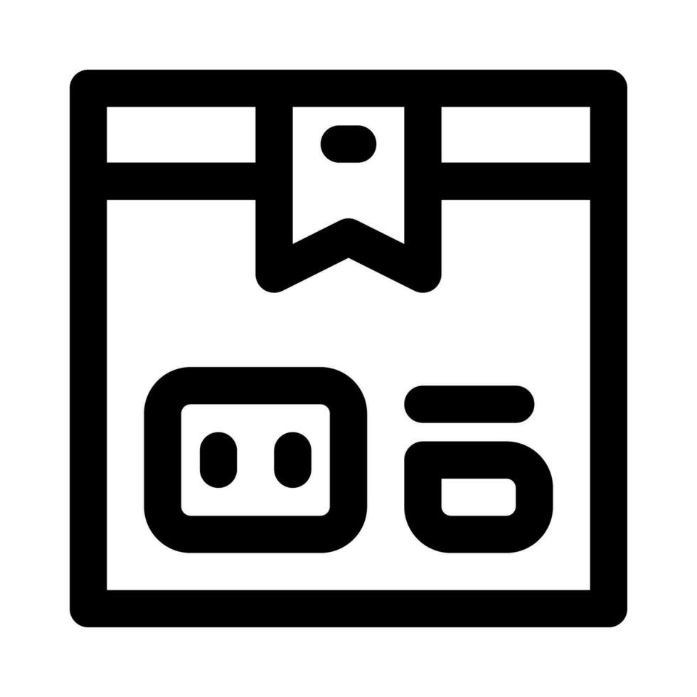 packaging icon for your website, mobile, presentation, and logo design. vector