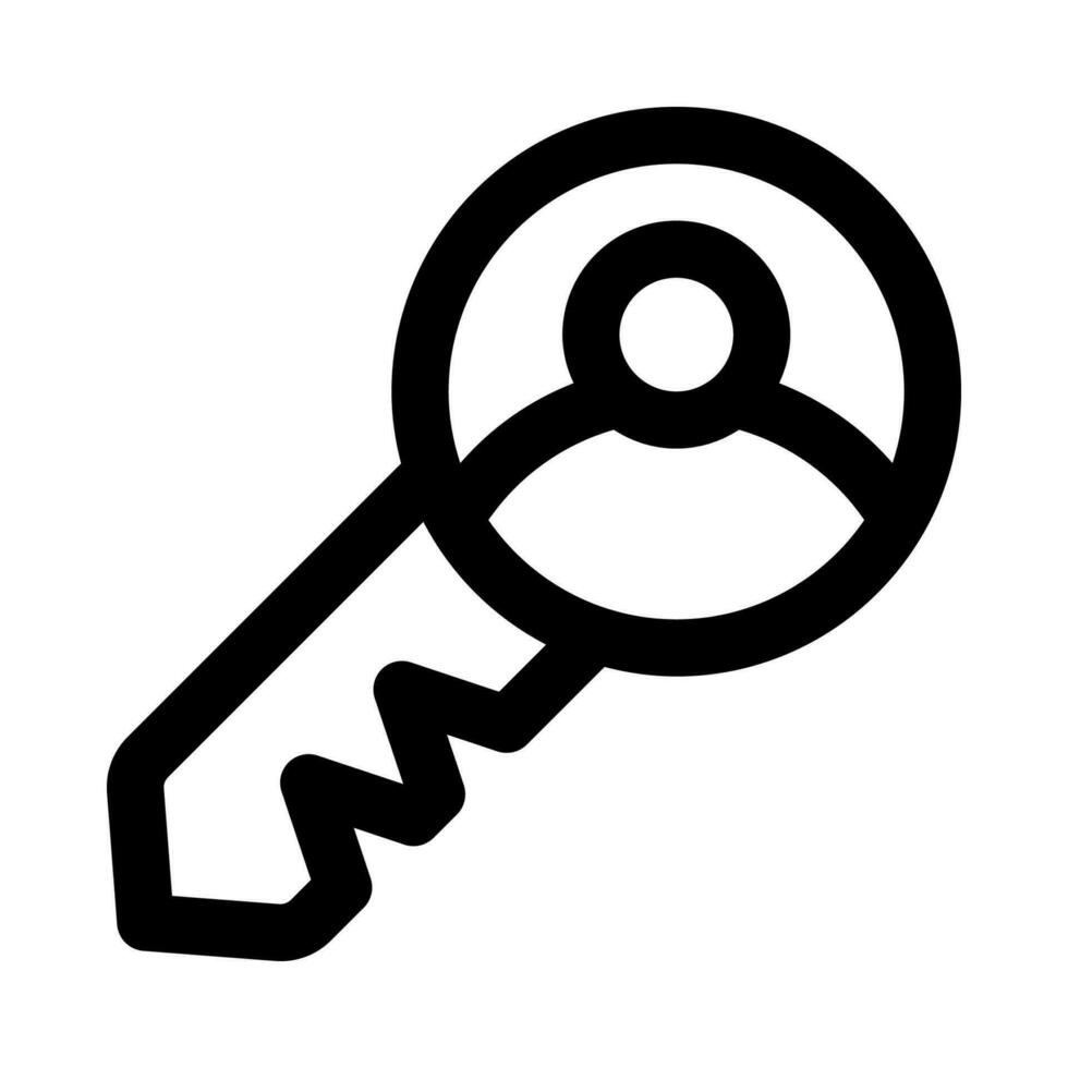 key icon for your website, mobile, presentation, and logo design. vector