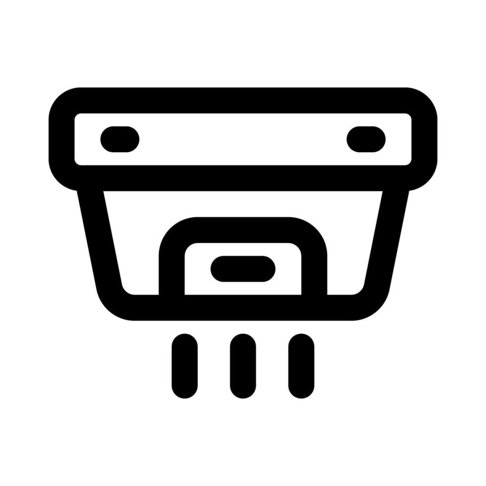 smoke detector icon for your website, mobile, presentation, and logo design. vector