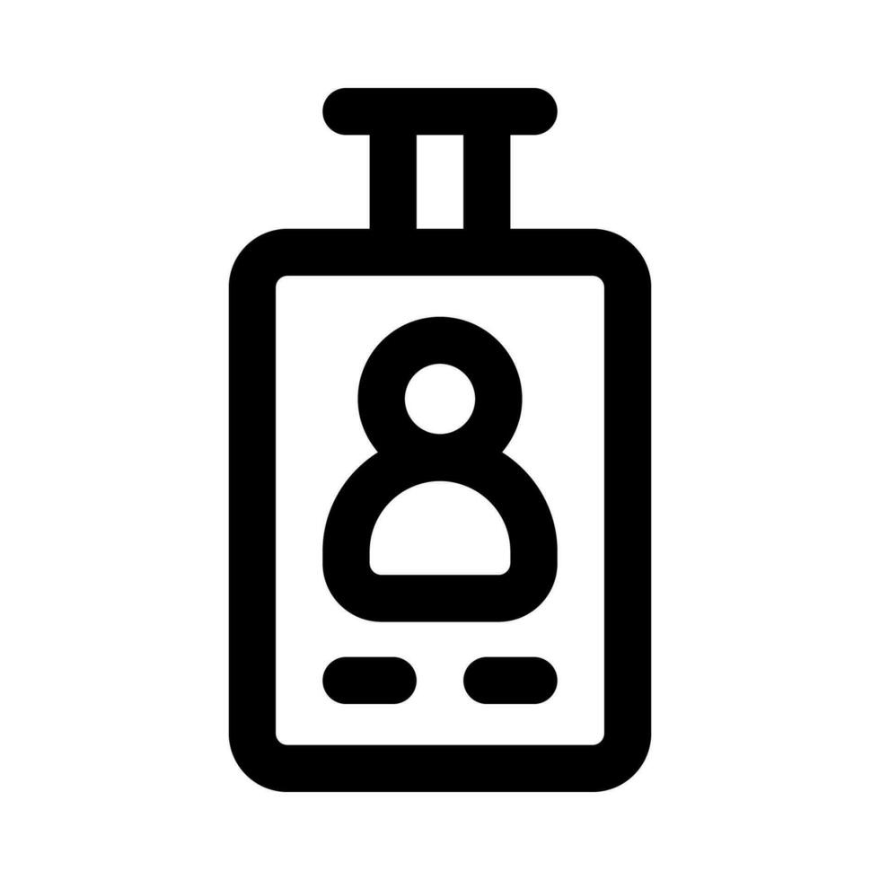 id card icon for your website, mobile, presentation, and logo design. vector