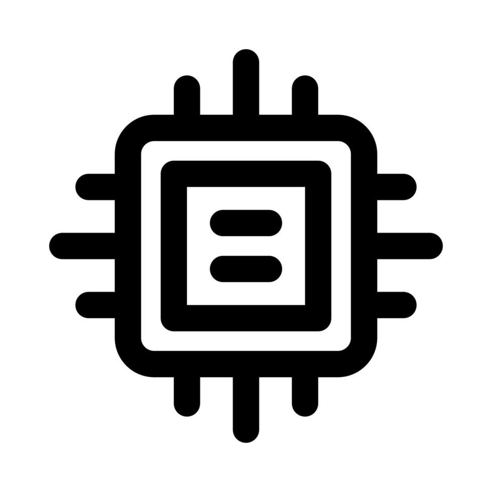 chip icono para tu sitio web, móvil, presentación, y logo diseño. vector