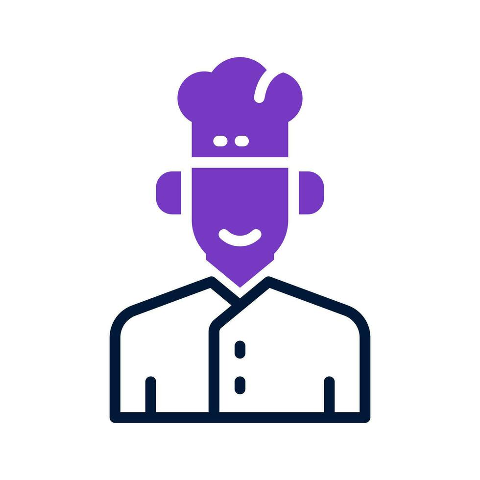 chef icon for your website, mobile, presentation, and logo design. vector