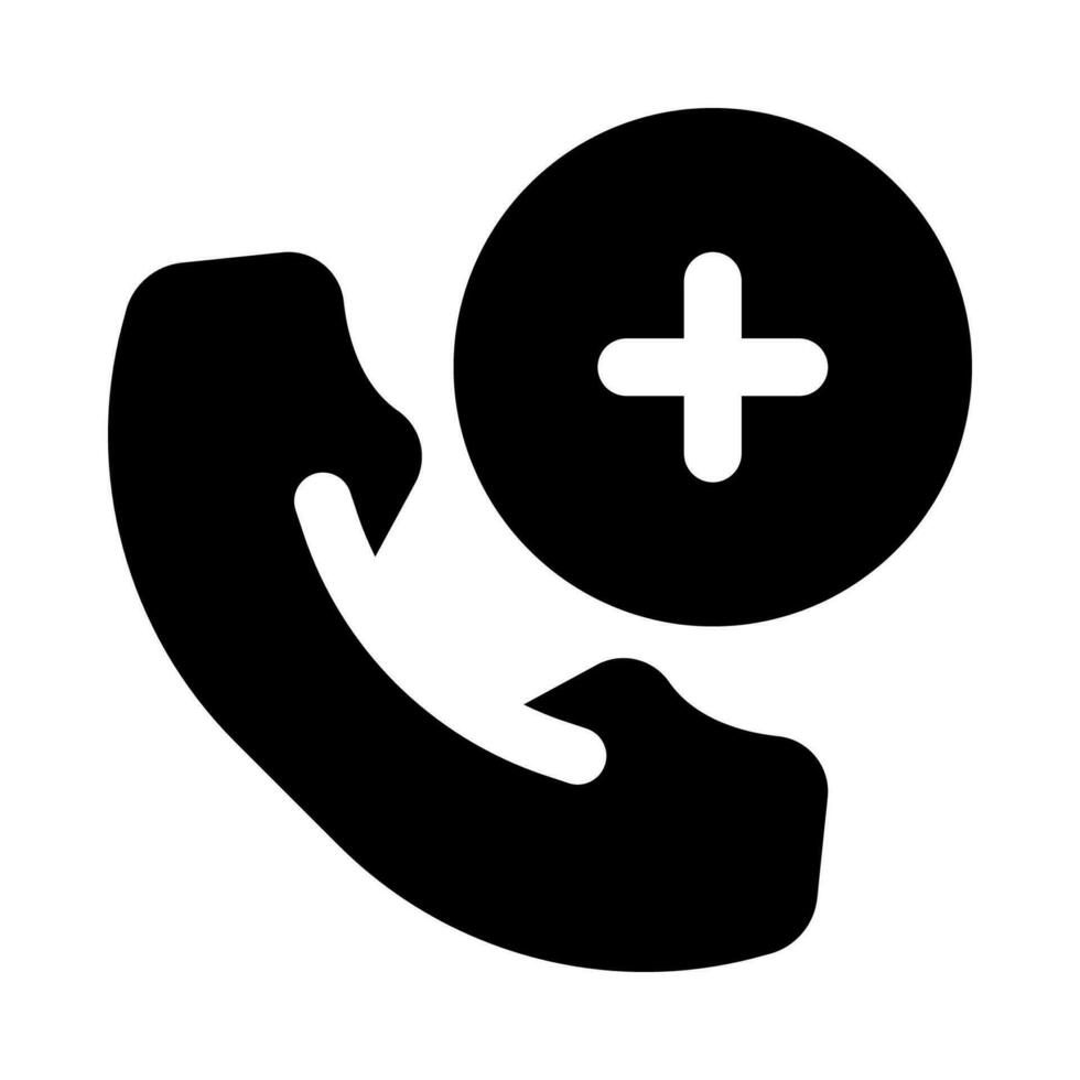 emergency call icon for your website, mobile, presentation, and logo design. vector