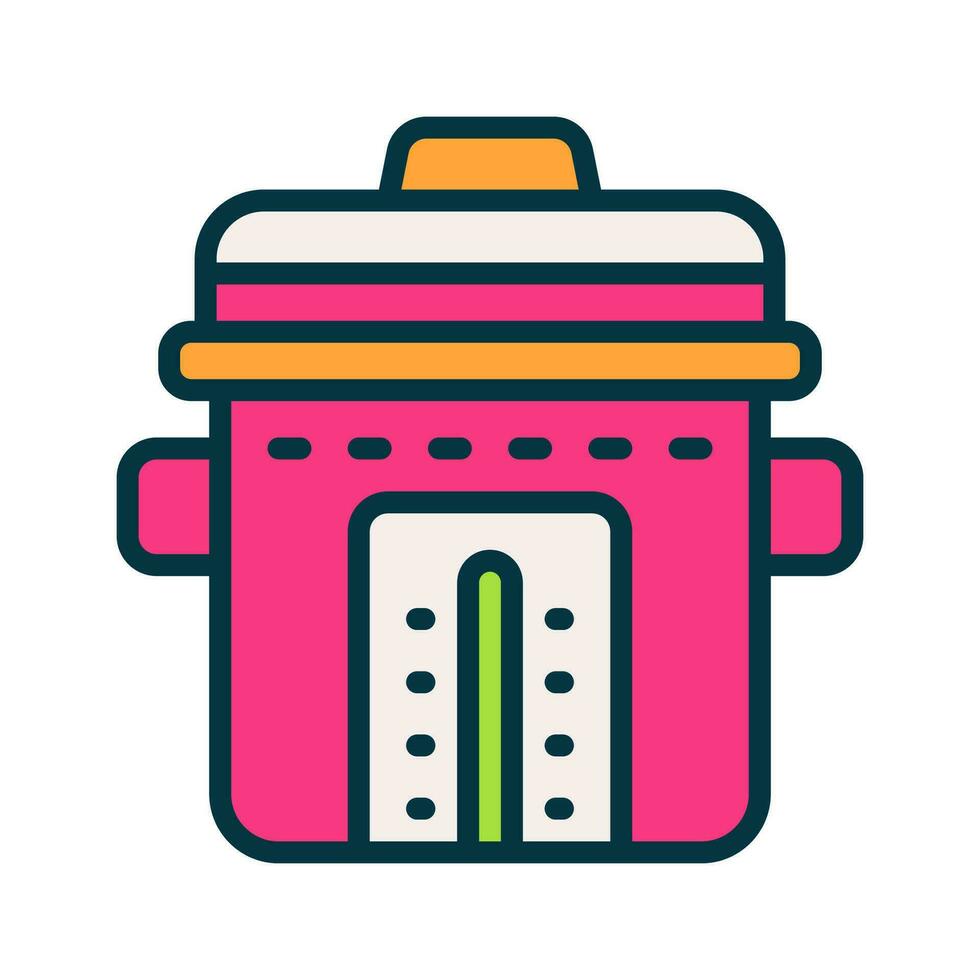 rice cooker icon for your website, mobile, presentation, and logo design. vector