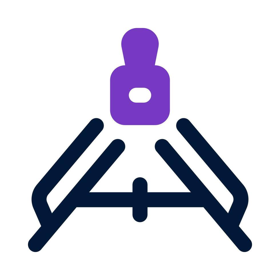 drawing compass icon for your website, mobile, presentation, and logo design. vector