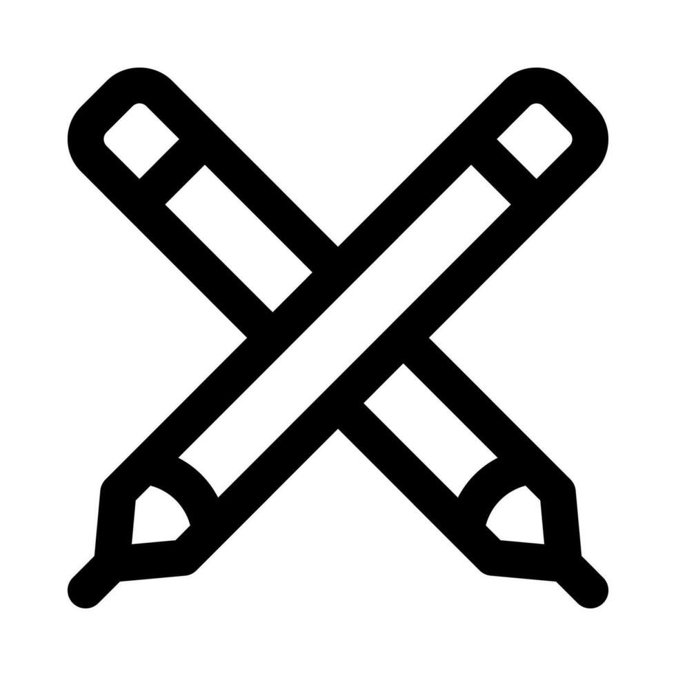 pencil icon for your website, mobile, presentation, and logo design. vector