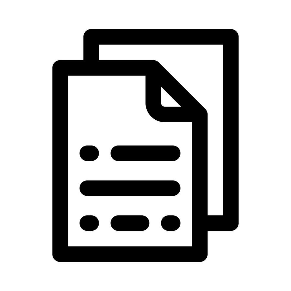 copy file icon for your website, mobile, presentation, and logo design. vector