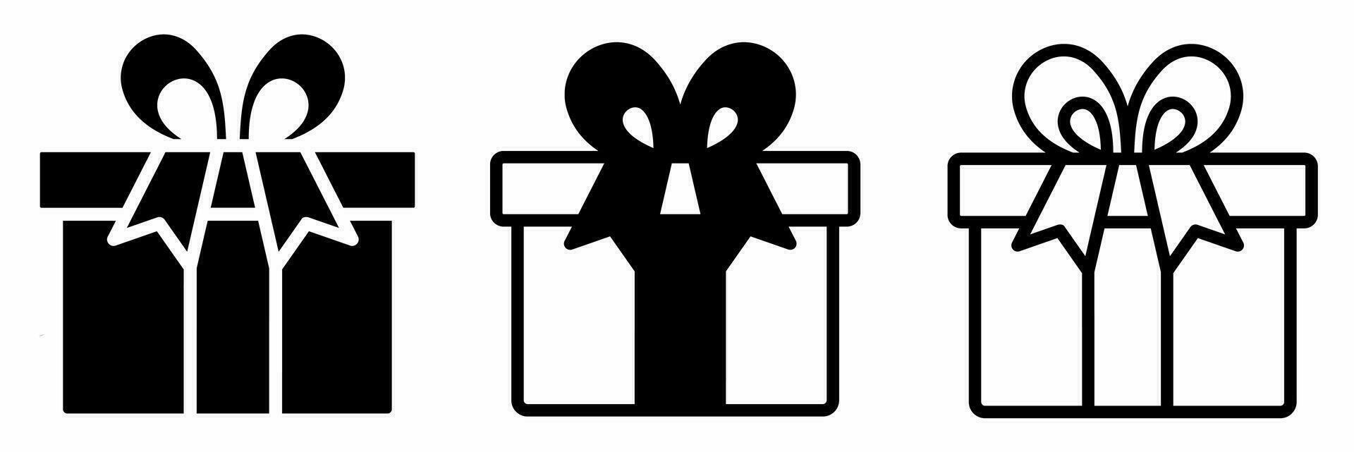 regalo caja icono vector ilustración. valores vector icono de ilustración.