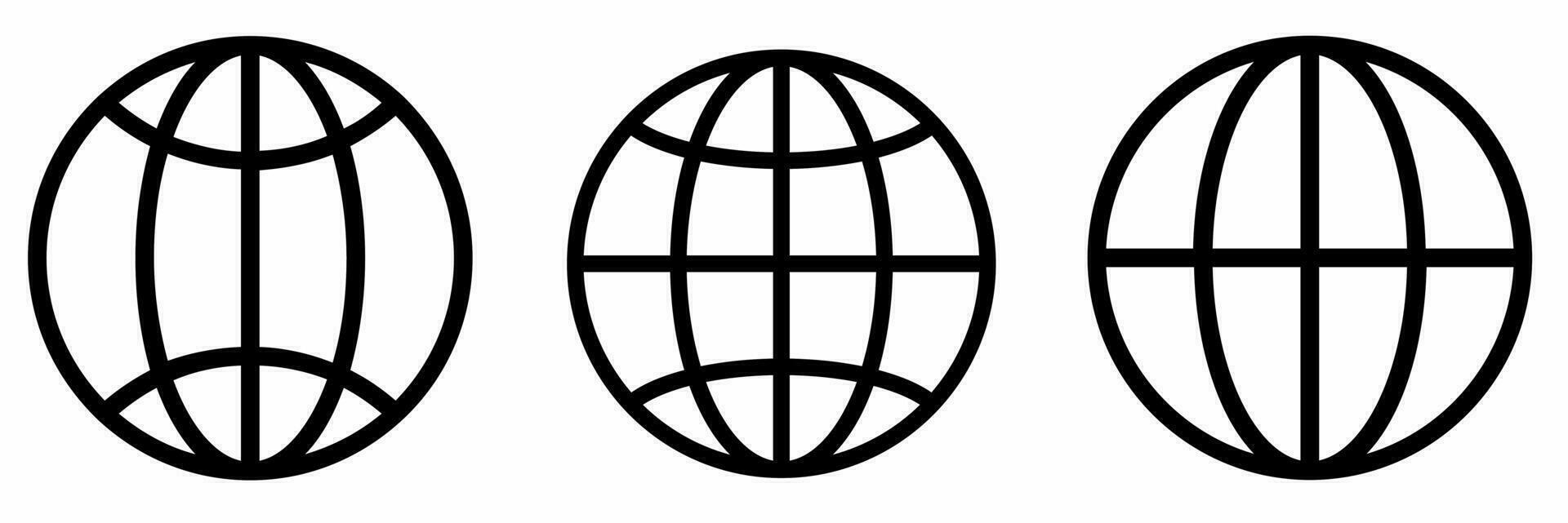 Globe icon vector illustration. Stock vector illustrationicon.