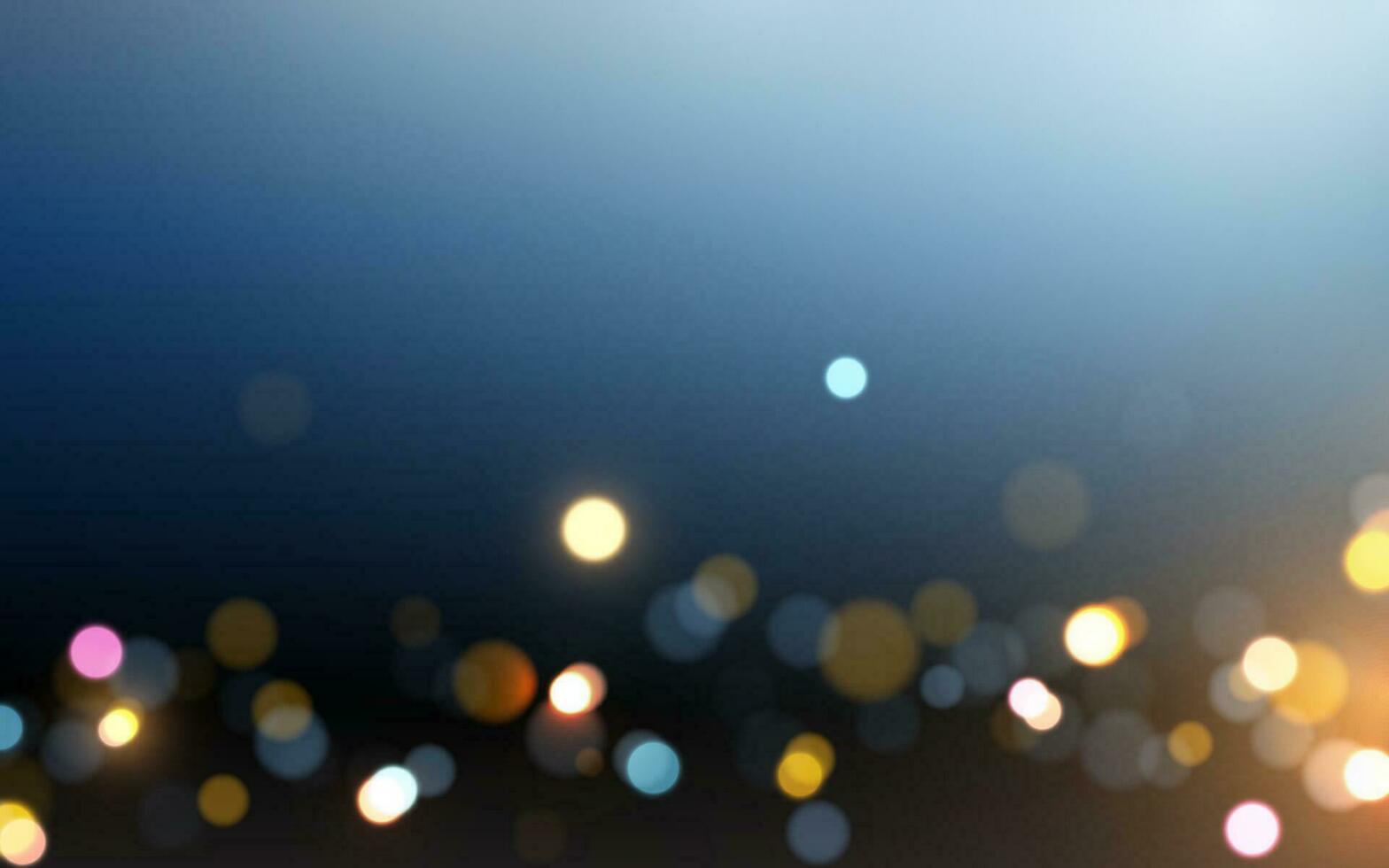 City lights at night bokeh soft light abstract backgrounds, Vector eps 10 illustration bokeh particles, Backgrounds decoration