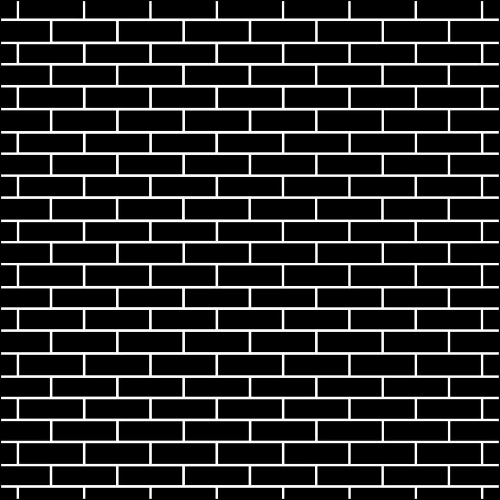 vector brick wall silhouette wallpaper