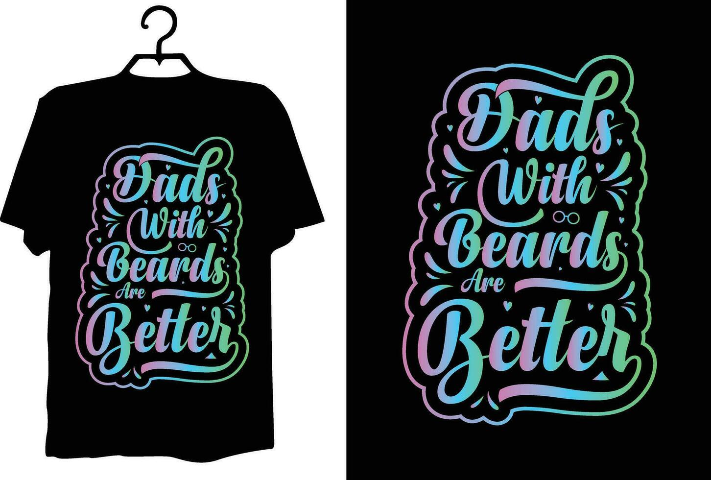 Dad t shirt design vector