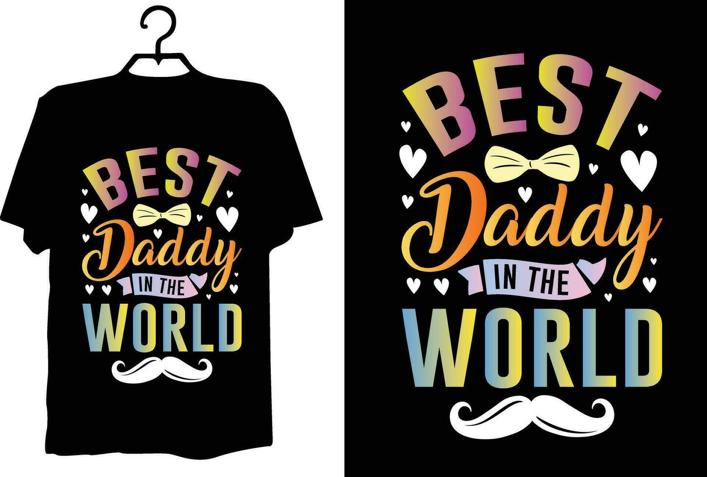 Dad t shirt design vector