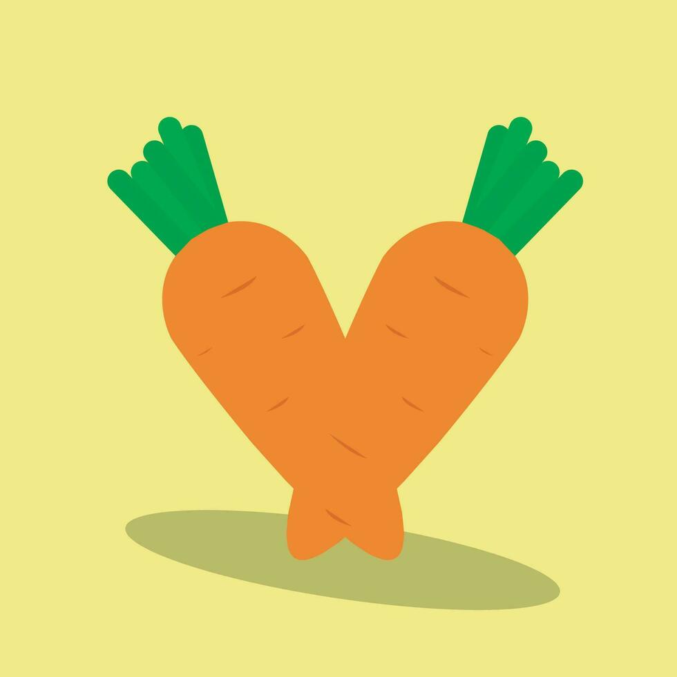 naranja-zanahoria-dibujos-animados-vector gratis descargar vector