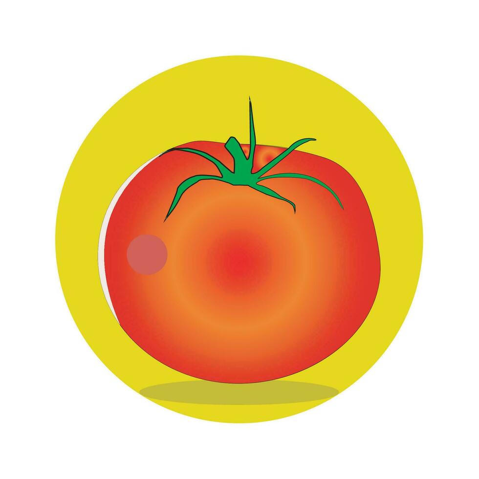 tomate Arte vector diseño gratis descargar