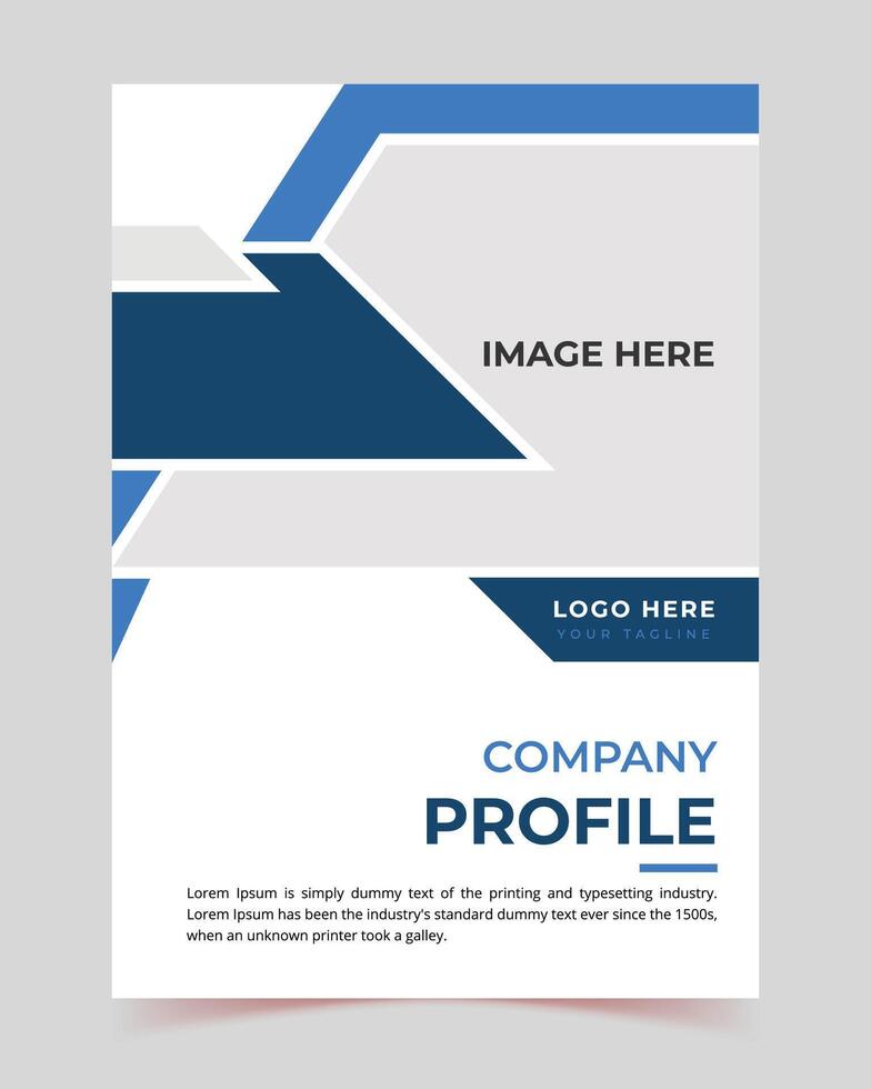 Brochure creative design, Multipurpose template with cover, back and inside pages, Trendy minimalist flat geometric design, Vertical a4 format, book cover, flyer design vector