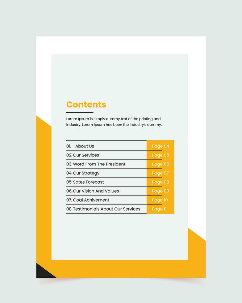 portafolio diseño vector colocar, resumen amarillo gráfico cuadrado forma, moderno reporte negocio, mínimo folleto disposición, póster plantilla, volantes, cubrir libro presentación