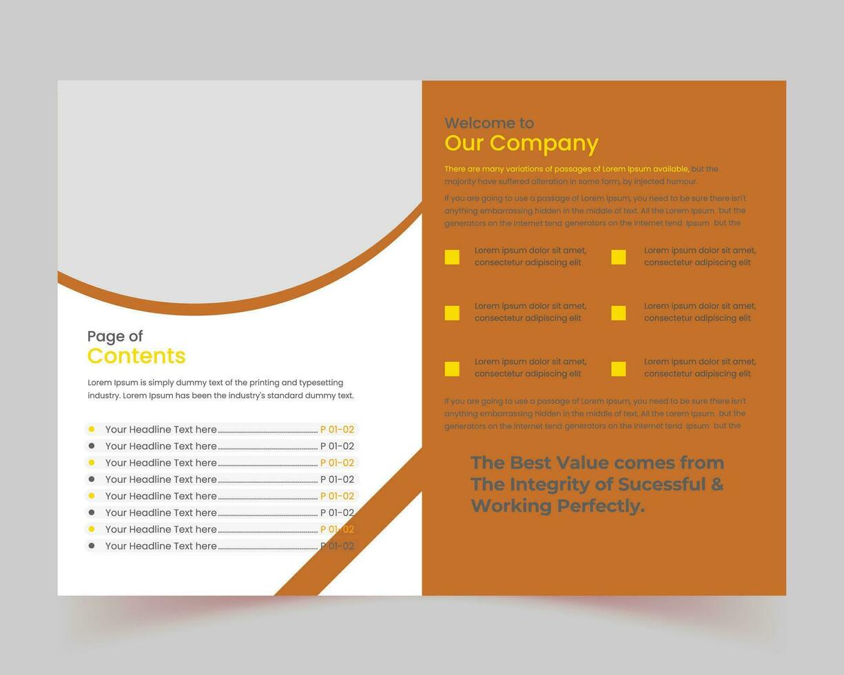 company profile, a4, cover, template layout design with cover page for company profile, annual report, brochures, flyer, presentations, leaflet, magazine, book vector