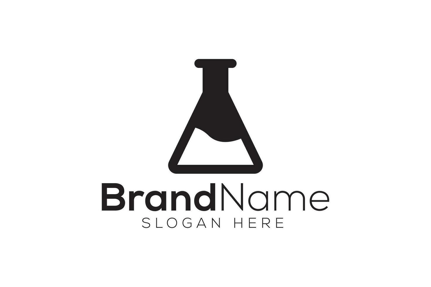 Lab logo design vector template