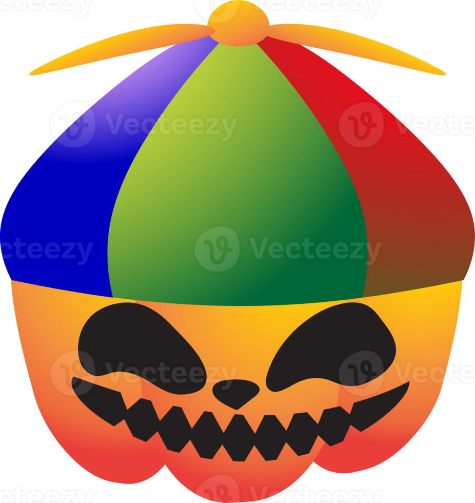 the-jack-o-lantern-pumpkin-for-halloween-concept-25400087-png