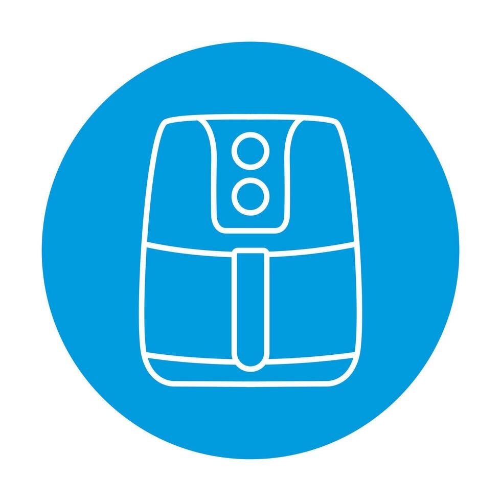 cooking air fryer appliance icon vector for graphic design, logo, website, social media, mobile app, UI illustration