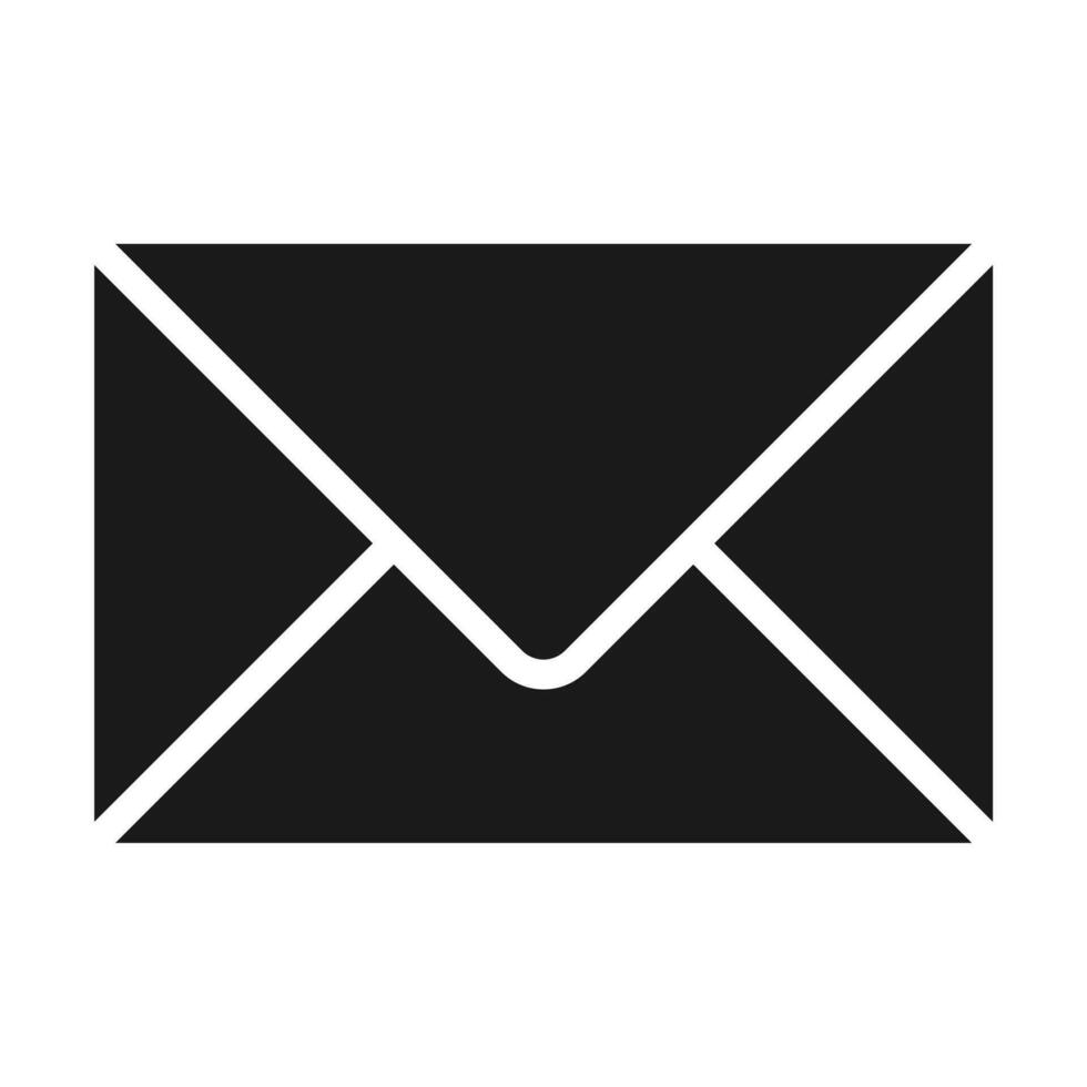 Email envelope icon vector illustration for graphic design, logo, website, social media, mobile app, ui