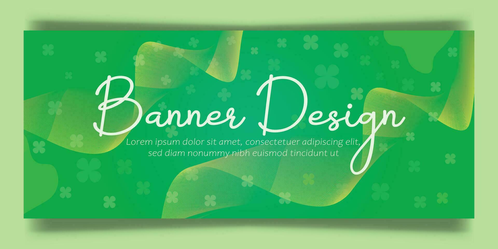 diseño de banner web vector